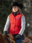 Amber-Marshall-Heartland-Amy-Fleming-Puffer-Vest