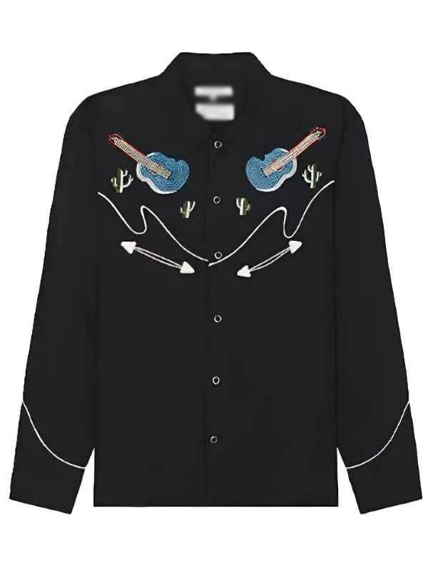 Gen V Asa Germann “Rock Pulse” Black Guitar Graphic Tee