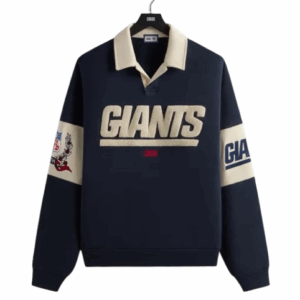 Men’s NFL New York Giants Nelson Collared Pullover Jacket - tfj