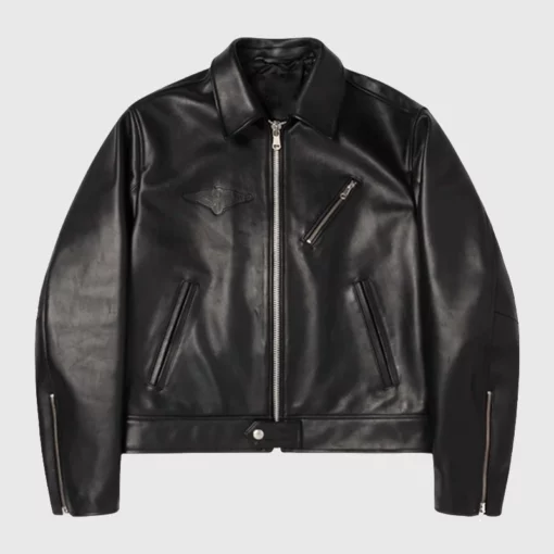 Stüssy Renegade Biker Leather Jacket –