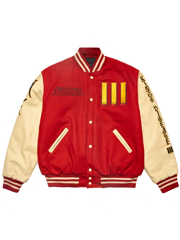 Nas KDIII Limited Edition Letterman Jacket