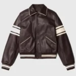 Stussy-Wales-Bonner-Brown-Leather-Varsity-Jacket-510×510