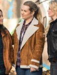 Donna-Hanscum-Supernatural-Shearling-Leather-Jacket