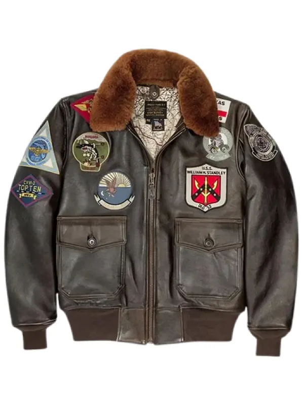 G-1 Heritage Aviator Leather Flight Jacket for Men